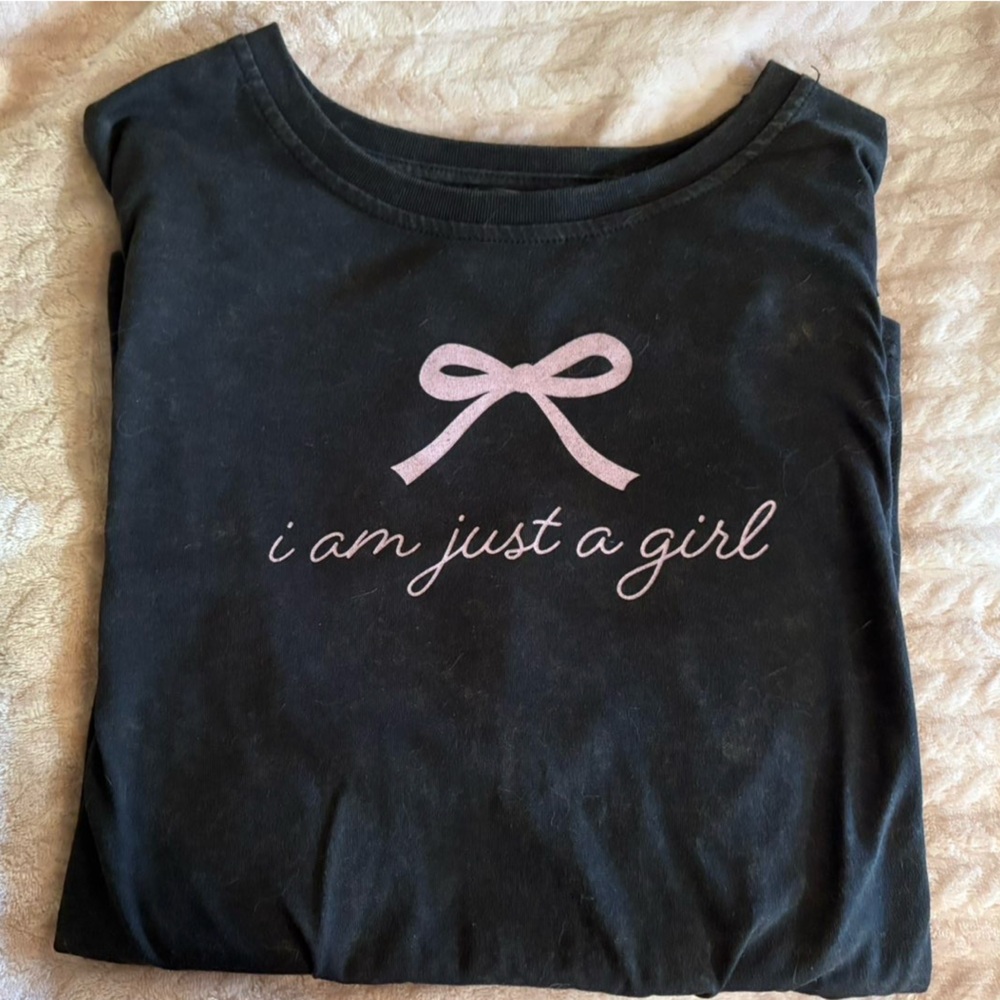 Streetwear Society Black Tee with Pink Accent